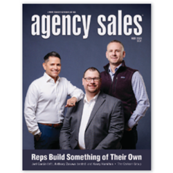 Full Page Ad - Agency Sales Magazine