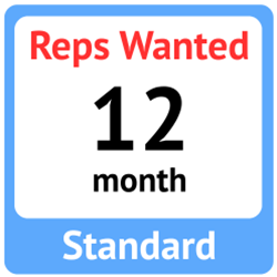 Reps Wanted Online Ad - Standard - 12 Month